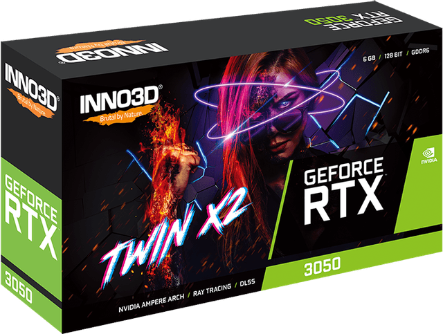 Photo of INNO3D GEFORCE RTX™ 3050 6GB TWIN X2 V2 Graphics Card