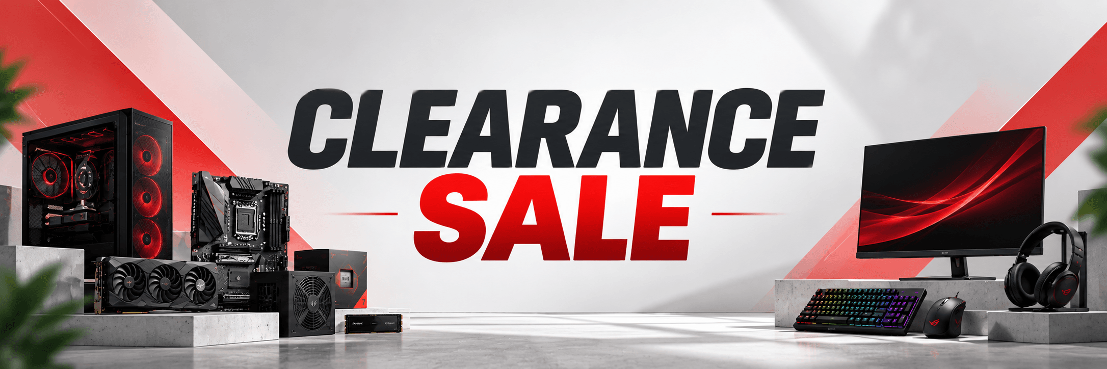 Clearance Sale Banner