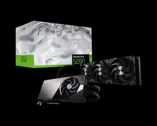 Photo of MSI GeForce RTX 5090 Suprim Liquid 32GB OC Graphics Card