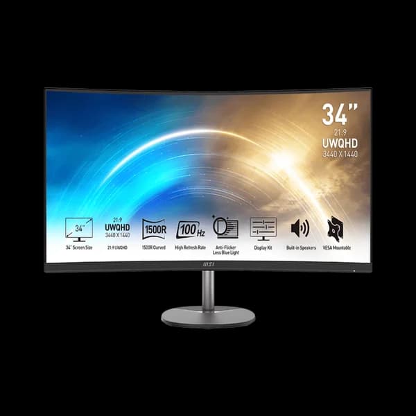 MSI Pro MP341CQ 34-inch Monitor