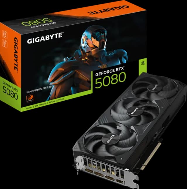 Photo of Gigabyte GeForce RTX 5080 Windforce SFF 16GB Graphics Card