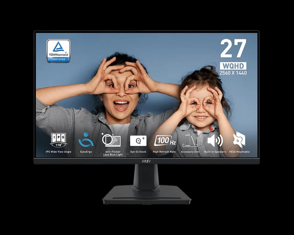 MSI Pro MP275Q 27-inch 1440p Monitor