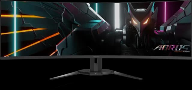 Photo of Gigabyte AORUS CO49DQ 49 Inch Curved Gaming Monitor